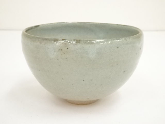 道具 ] - 道具 藤原恭助（敬介）造 灰釉茶碗（共箱） | ネットショップ